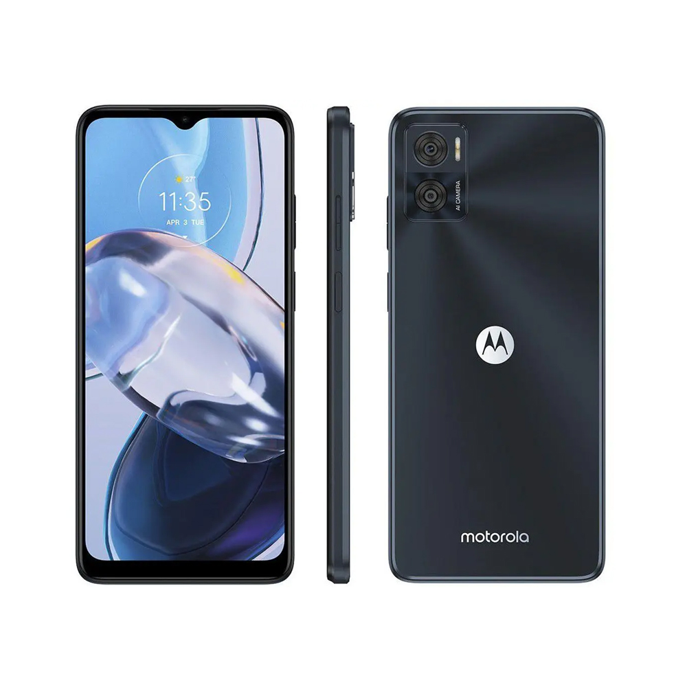 Motorola Moto E22 Plus 128GB - Preto